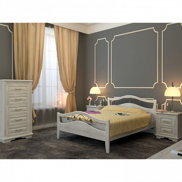 Кровать "Талисман 180" сосна - Вид 2