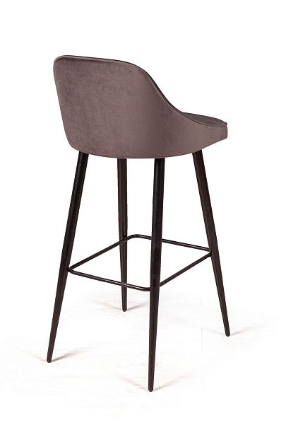 Стул барный Neo, бархат коричневый 12 - Вид 4