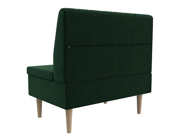 Диван прямой Мини Велюр зеленый - Вид 5