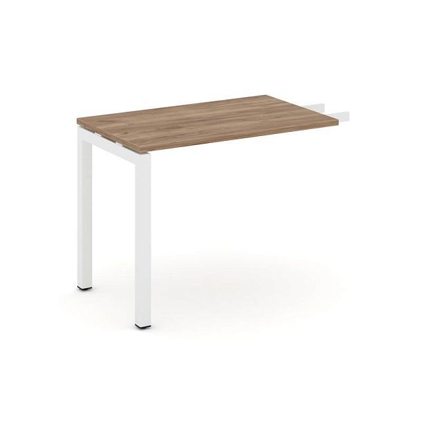 Стайл Проджект Брифинг-приставка SN-5P.BR-002 Дуб Табак/Металл Белый 780*600*750 - Вид 1