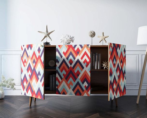 Комод Berber три дверки 2 принт арт BB01/Print_02 - Вид 2