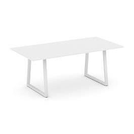 Style Project Direct Direct Стол переговорный SN-6T1.SPRG-198.3 Белый/Металл Белый 1980*980*750 - Фото предпросмотра