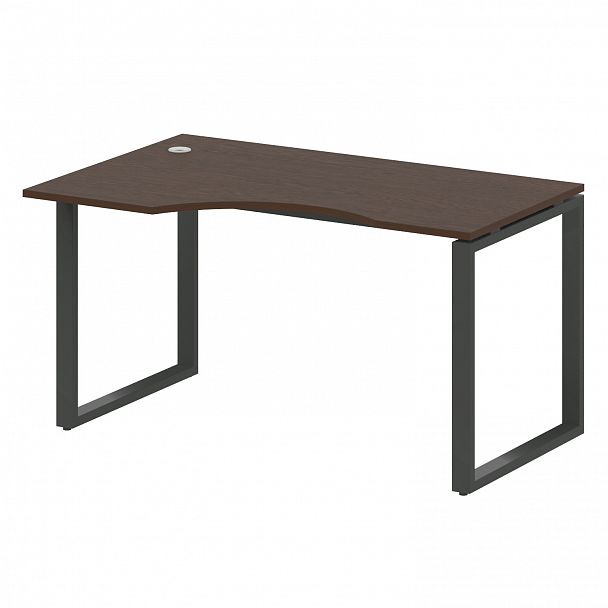 Стол "Metal System" БО.СА-2 венге/антрацит - Вид 2