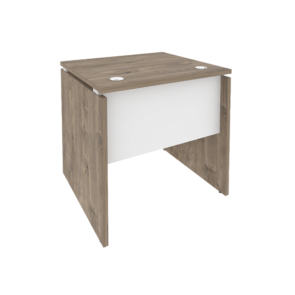 Onix Стол письменный O.SP-0.7 Тиквуд темный/Белый бриллиант 780*720*750 - Вид 1