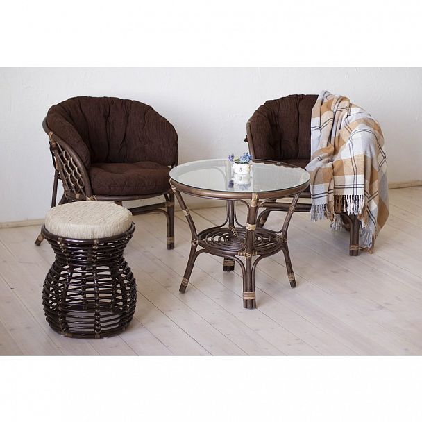 Комплект "Багама" дуэт, подушки коричневые полные твил - Вид 11