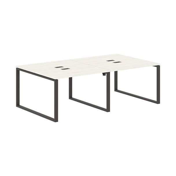 Стол 4-х местный EQWST 2313 Ясень Траун/Мокко 2326х1346х750 EDIS - Вид 1