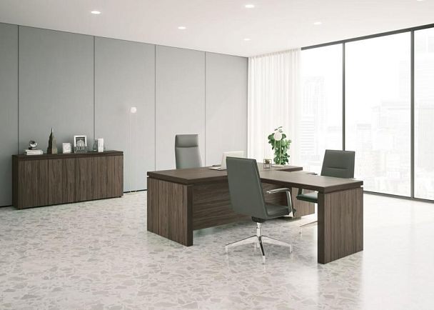 Шкаф для документов 90см Mark-II МК 343 орех тоскана - Вид 4