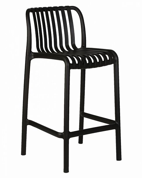 Стул полубарный DOBRIN CHLOE (черный (B-03)) - Вид 1