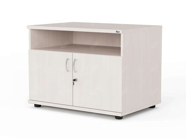 ЛАЙТ / LIGHT RLG018-80x45 Тумба под оргтехнику 80x55x60 Дуб Молочный - Вид 1