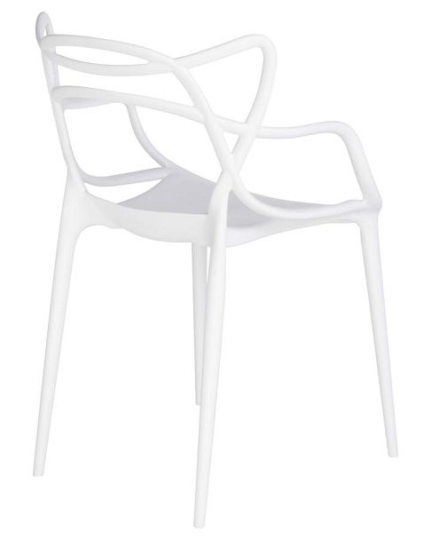 Набор 4 шт Стул обеденный DOBRIN MASTERS (белый (W-02)) - Вид 4