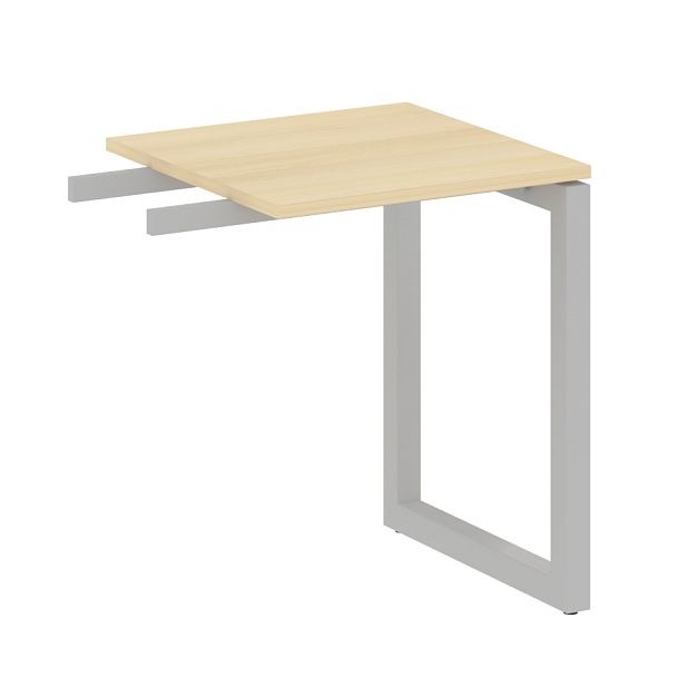 Metal System Quattro Приставной элемент на О-образном м/к 50БО.ПР-1 Акация/Серый металл 600*600*750 - Вид 1