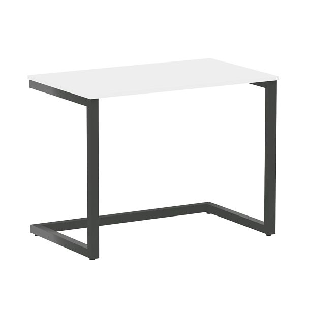 Home Office Стол письменный VR.SP-2-98 Белый бриллиант/Антрацит металл 980*600*750 - Вид 1