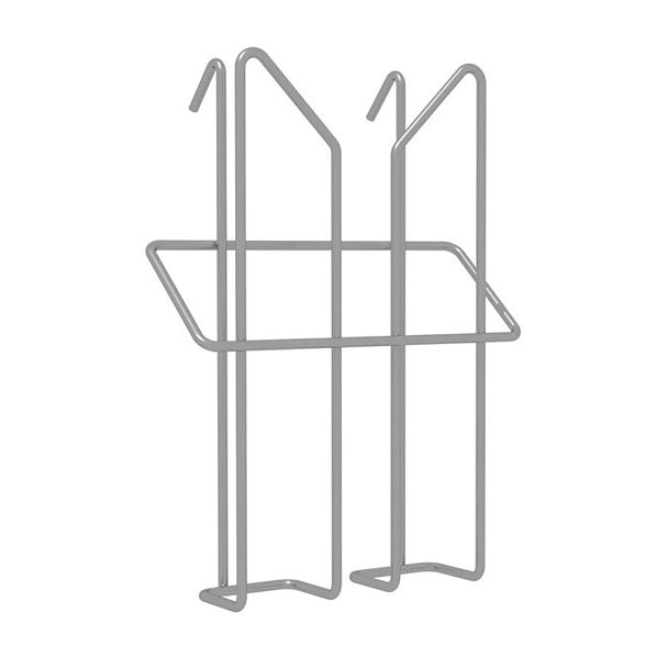 Лоток навесной для стоек ПАРУС, А6, 220х115х50 мм, проволочный, хром, 290443 - Вид 3