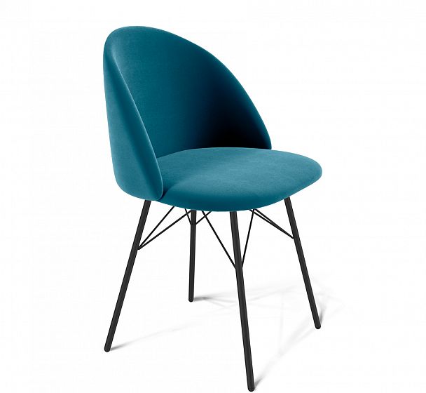 Стул Sheffilton SHT-ST35/S64 тихий океан/черный муар - Вид 1