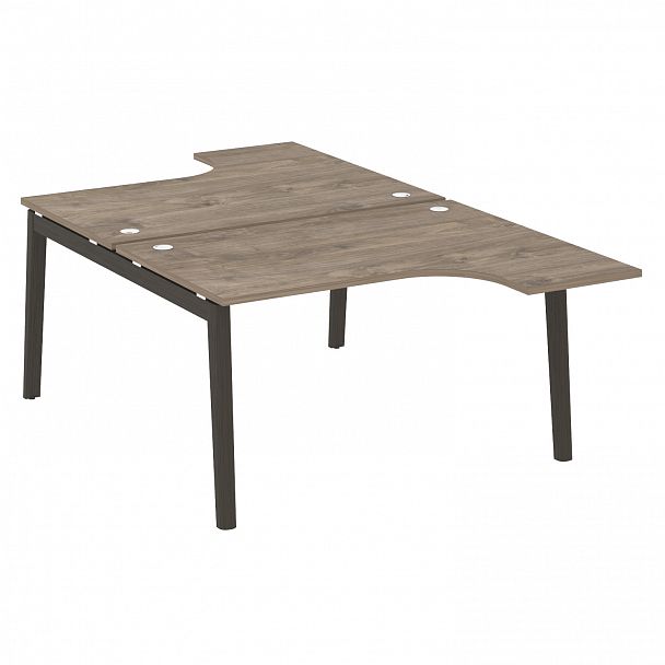 Рабочая станция "Onix wood" OW.D.SA-3 тиквуд темный/дуб темный - Вид 1