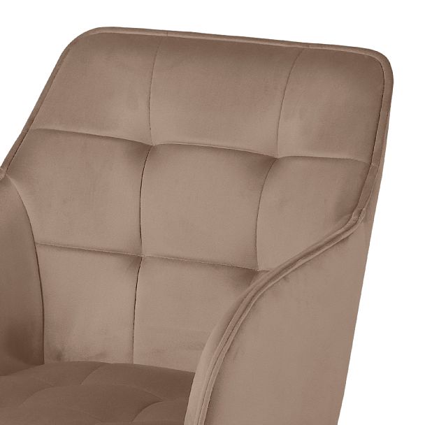 Комплект кресел поворотных Мони, Confetti latte/черный, 4 шт. - Вид 7