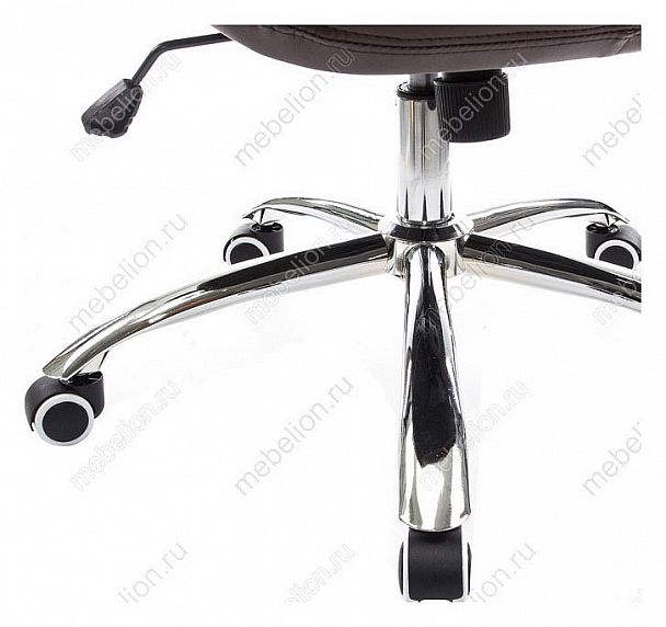 Кресло компьютерное Tomar, коричневое - Вид 8