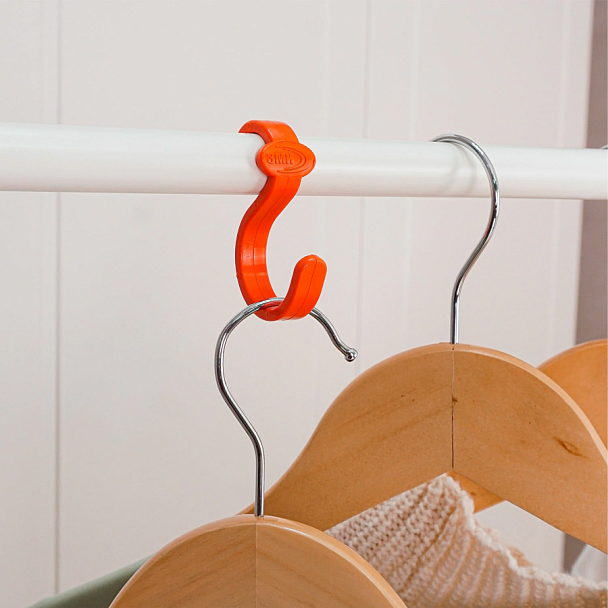 Вешалка для плечиков "Радуга-2", 1520х820х390 мм, передвижная, металл, белая, ВНП 299 Б - Вид 6