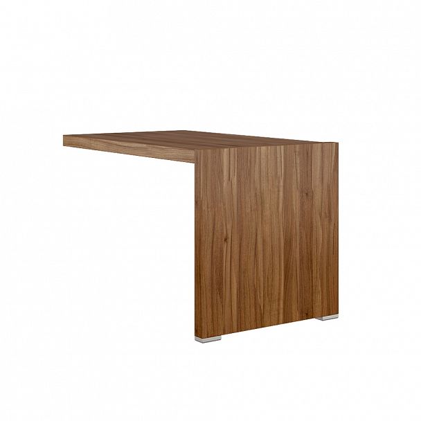 Брифинг-приставка Solid 120x71x75 орех - Вид 1