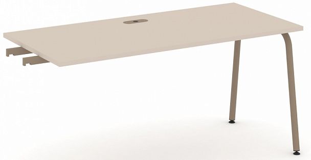 Стол приставка к опорным тумбам "ESTETICA" ES.SPR-4-LK Капучино - Вид 1