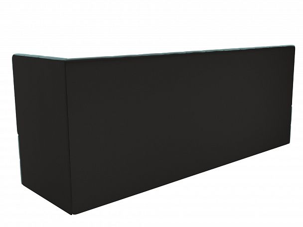 Кухонный диван Бриз с углом (полностью велюр бирюзовый) - Вид 7