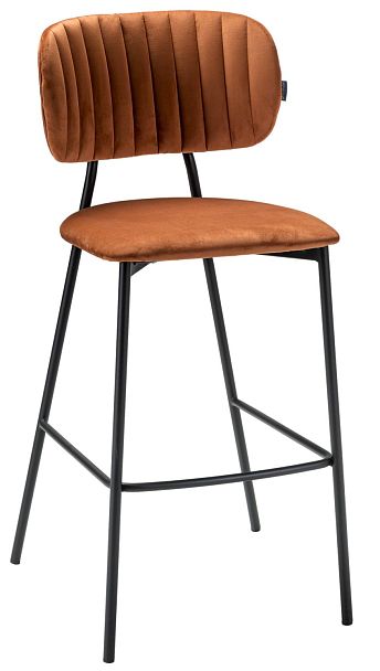 Стул барный Fendi оранж. - Вид 1