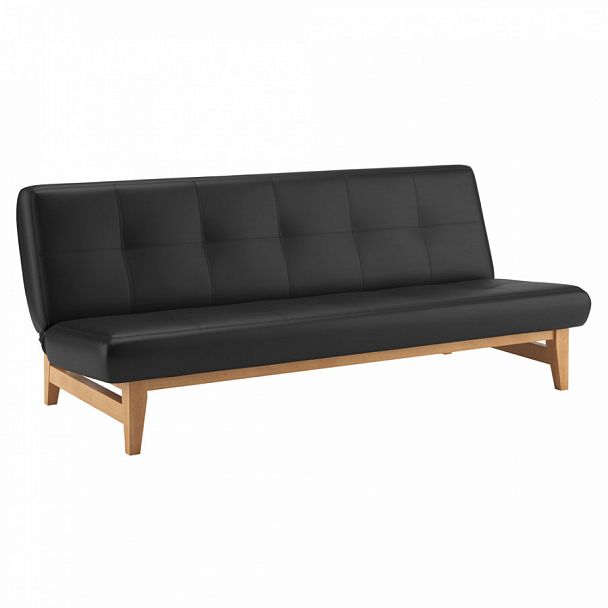 Диван Totton 190x90x82 чёрный - Вид 1