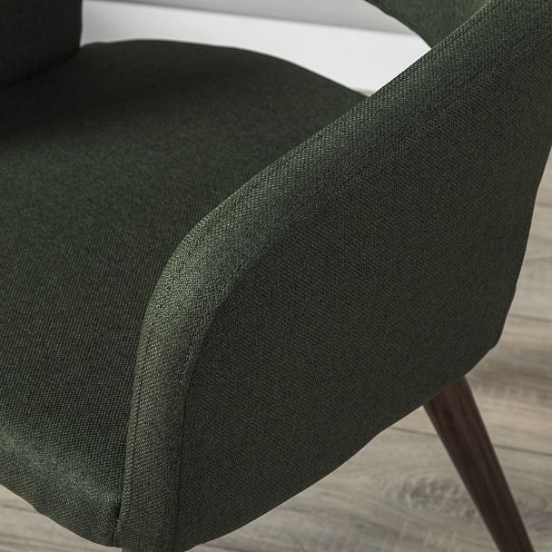 Кресло Oscar тёмно-зеленый/т.орех - Вид 14
