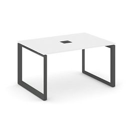 Style Project Next Стол переговорный SN-59O.SPRG-002 Белый/Металл Антрацит 1180*980*750 - Фото предпросмотра