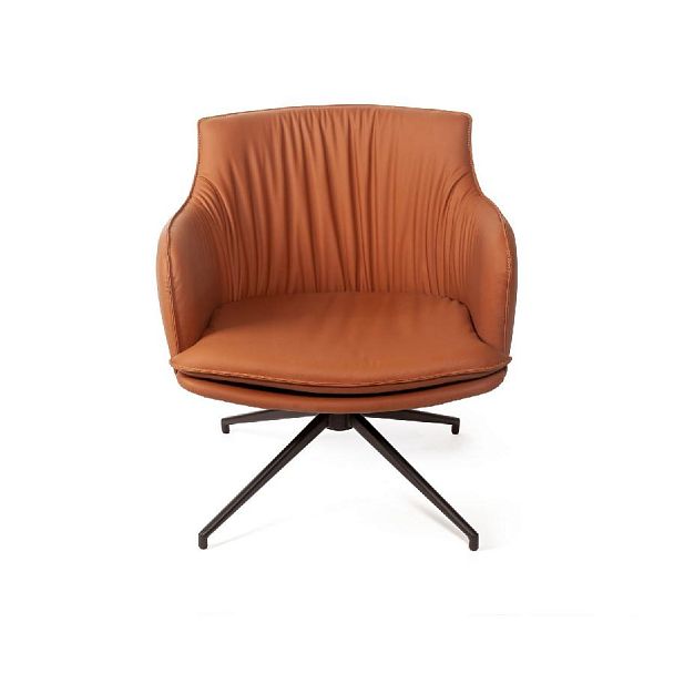 Лаунж кресло Sofia, иск.кожа терракот - Вид 7