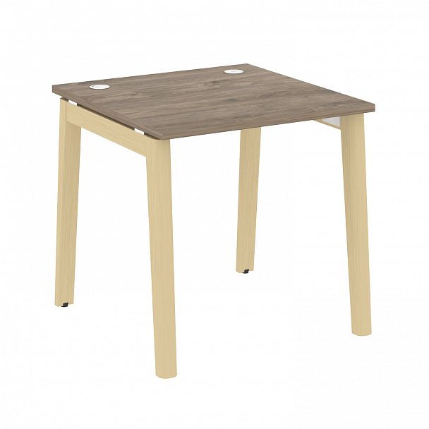 Стол письменный "Onix wood" OW.SP-0.8 тиквуд темный/дуб светлый - Вид 1