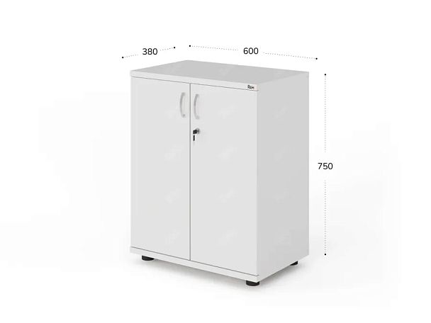 ЛАЙТ / LIGHT RLG020-60x38 Тумба к столу 60x38x75 Белый - Вид 3