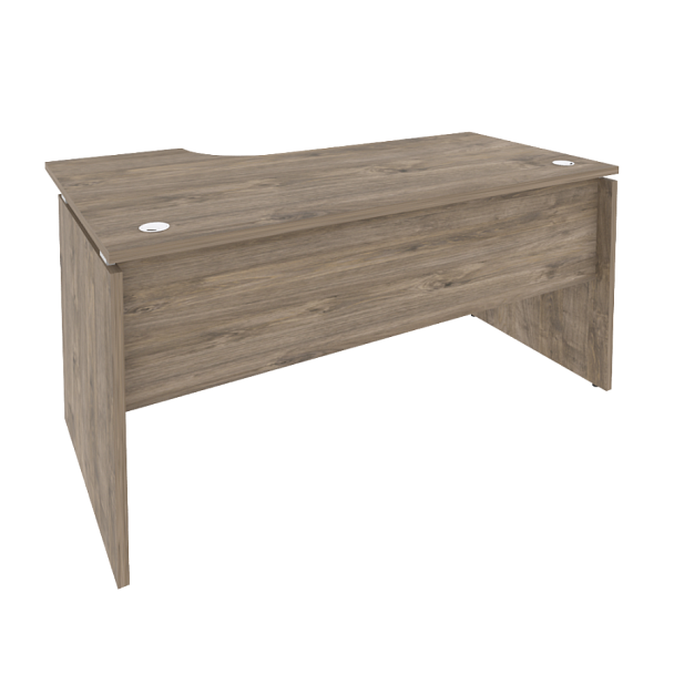 Onix Стол эргономичный правый O.SA-1 (R) Тиквуд темный 1580*980*750 (720/460) - Вид 1