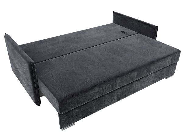 Диван прямой Сайгон Велюр серый - Вид 8