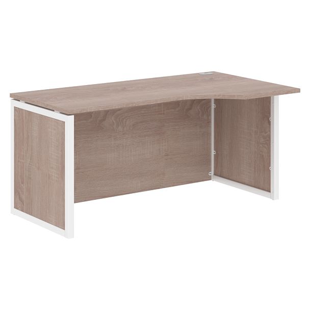 Стол эргономичный XQPCET 169H(R) Дуб Сонома/Белый 1600х900х750 XTEN-QP - Вид 1