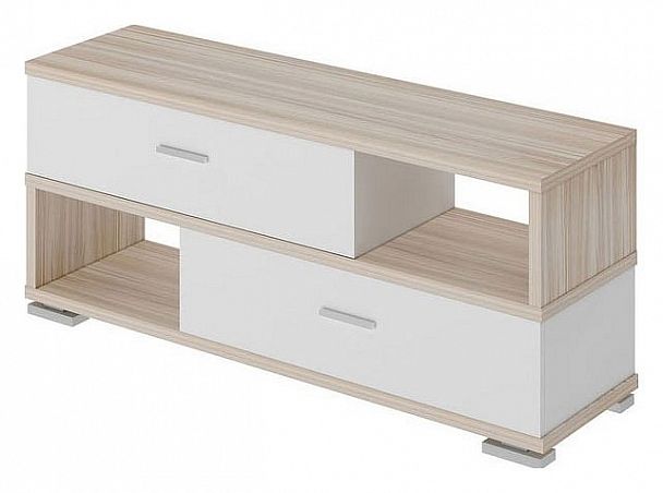 Тумба комбинированная Домино СБ-40 Карамель/Белый - Вид 1