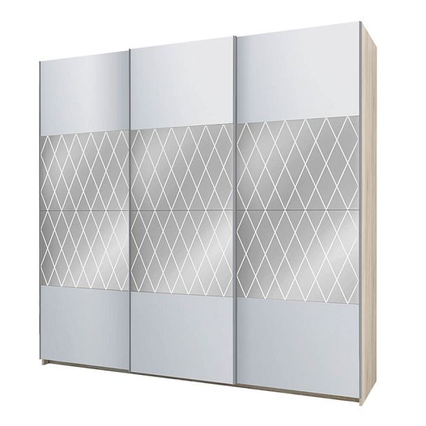 Fortune-14 2400х2300х650 сонома/сонома/белый+з.№5 - Вид 1