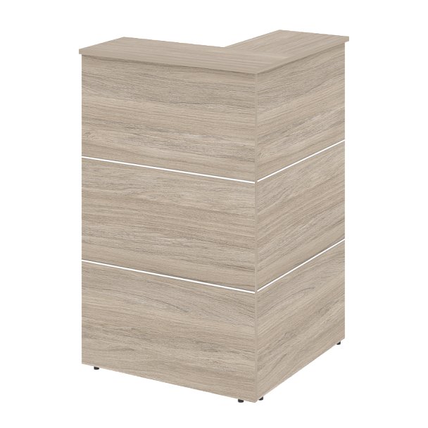 Onix Модуль угловой внешний левый O.R-MU.VNE (L) Дуб аттик 736*736*1160 - Вид 1