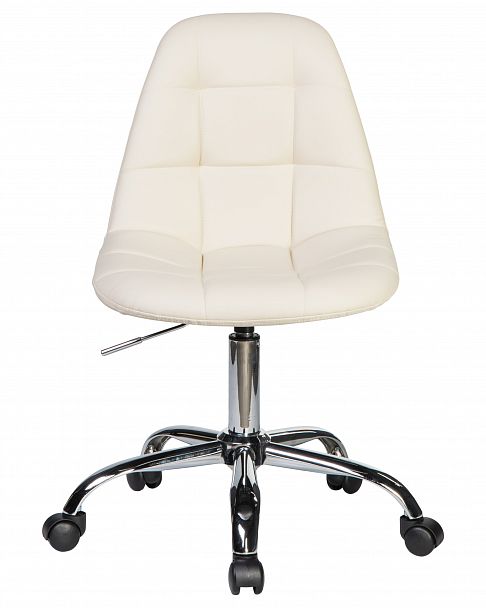 Офисное кресло для персонала DOBRIN MONTY (кремовый) - Вид 6