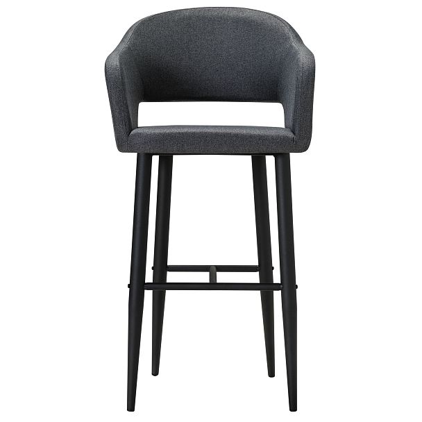 Кресло Бар Oscar тёмно-серый/черный - Вид 2