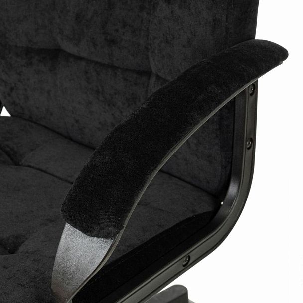 Кресло офисное CH-002, ткань, черное, 1973991 - Вид 7