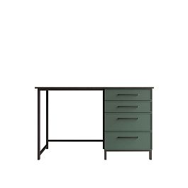 Стол рабочий Nicole c одной тумбой NR23G - Фото предпросмотра