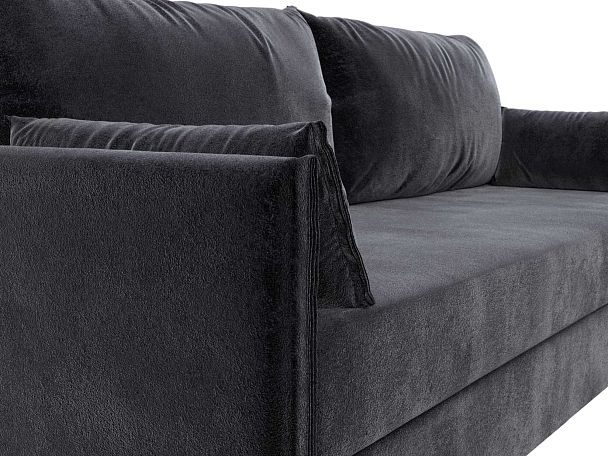 Диван прямой Сайгон Велюр серый - Вид 4