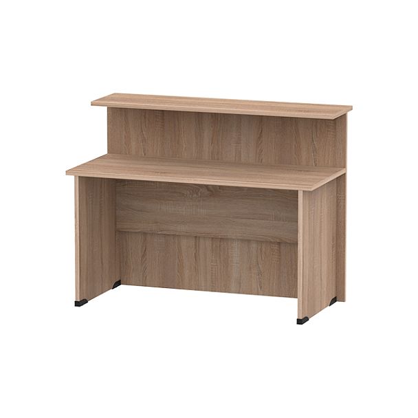 Стойка ресепшн прямая СР-140/60 дуб сонома - Вид 2