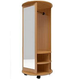 Уголок ряженья с зеркалом 2, бук - Фото предпросмотра