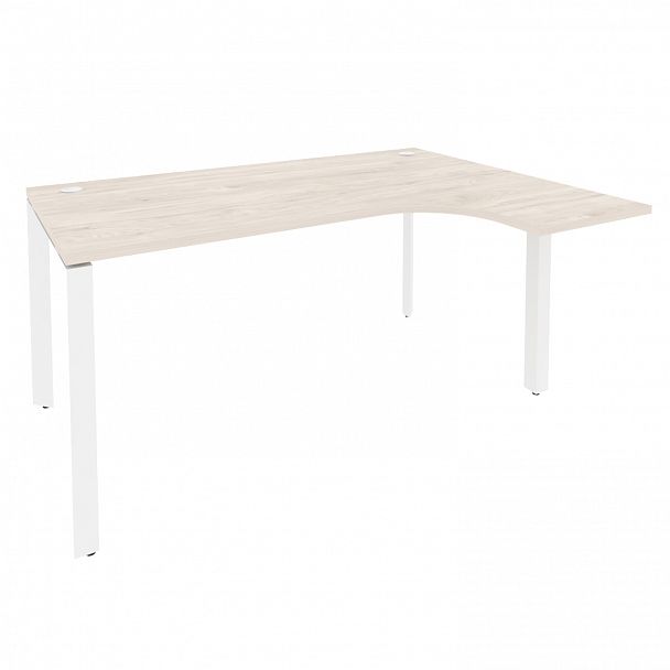 Стол эргономичный "Onix" O.MP-SA-4 денвер светлый/белый - Вид 1