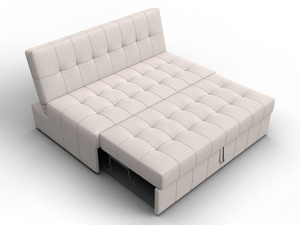 Диван прямой Лига-107 (140) Замша бежевый - Вид 7