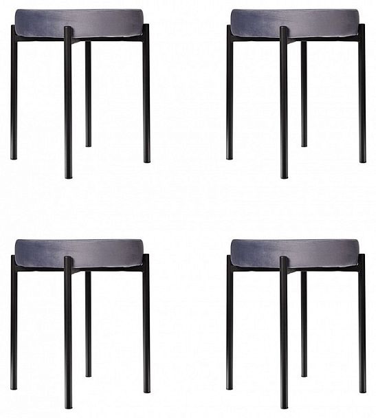 Набор из 4 табуретов Bug - Вид 2