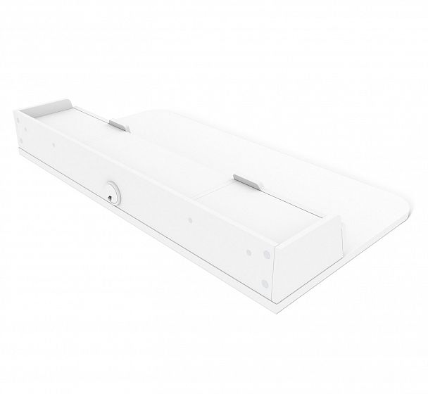 Столешница с ящиками Sheffilton SHT-TT31 120/65 ЛДСП белый шагрень - Вид 4