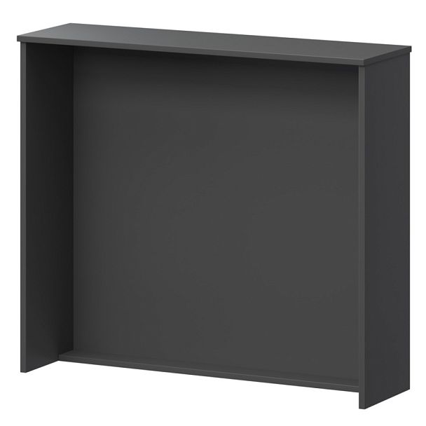 Стойка прямоугольная А-552 Антрацит 1260x360x1220 Ресепшен - Вид 1